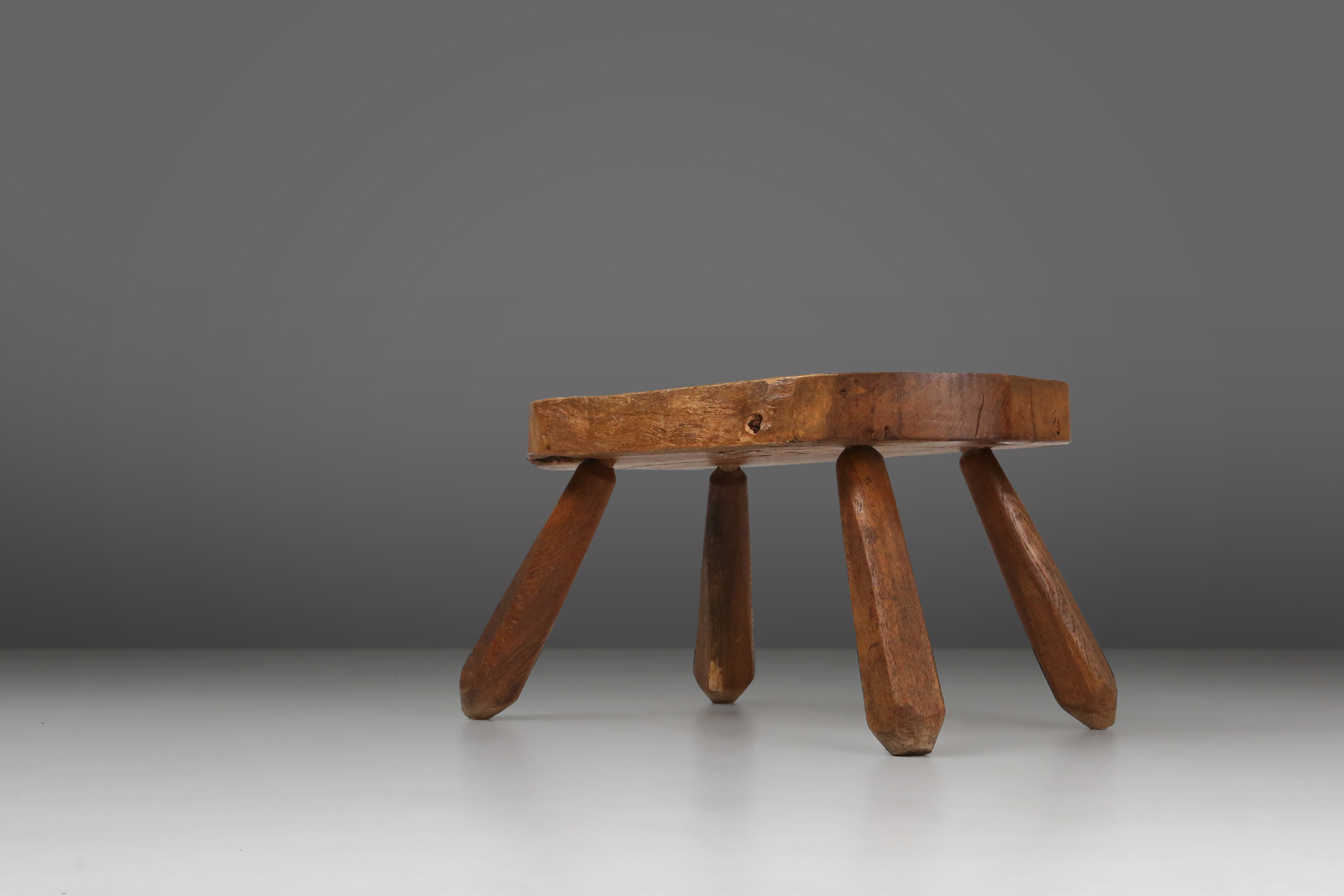 Robust mid-century tree trunk coffee table, France, 1910thumbnail